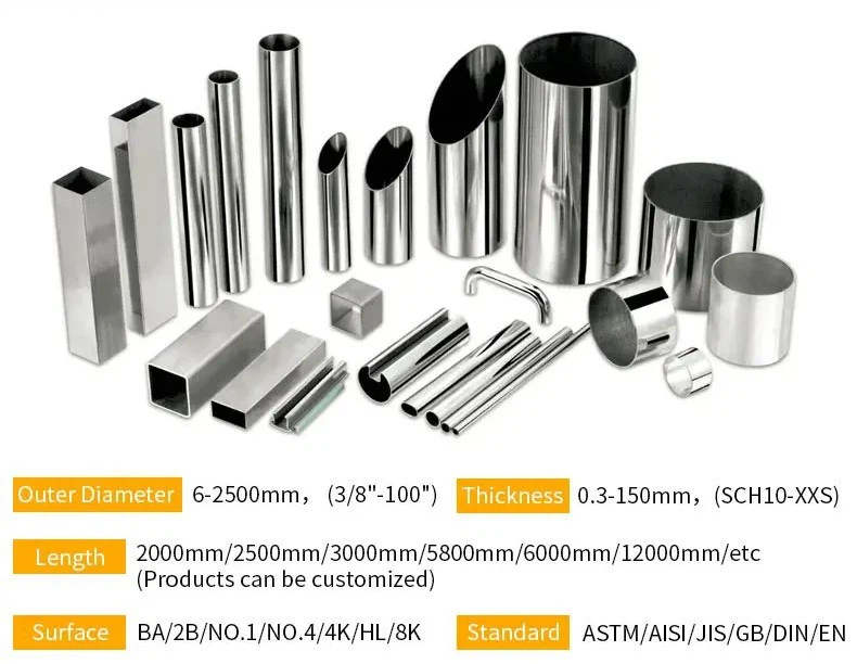316l Seamless Stainless Steel Tube